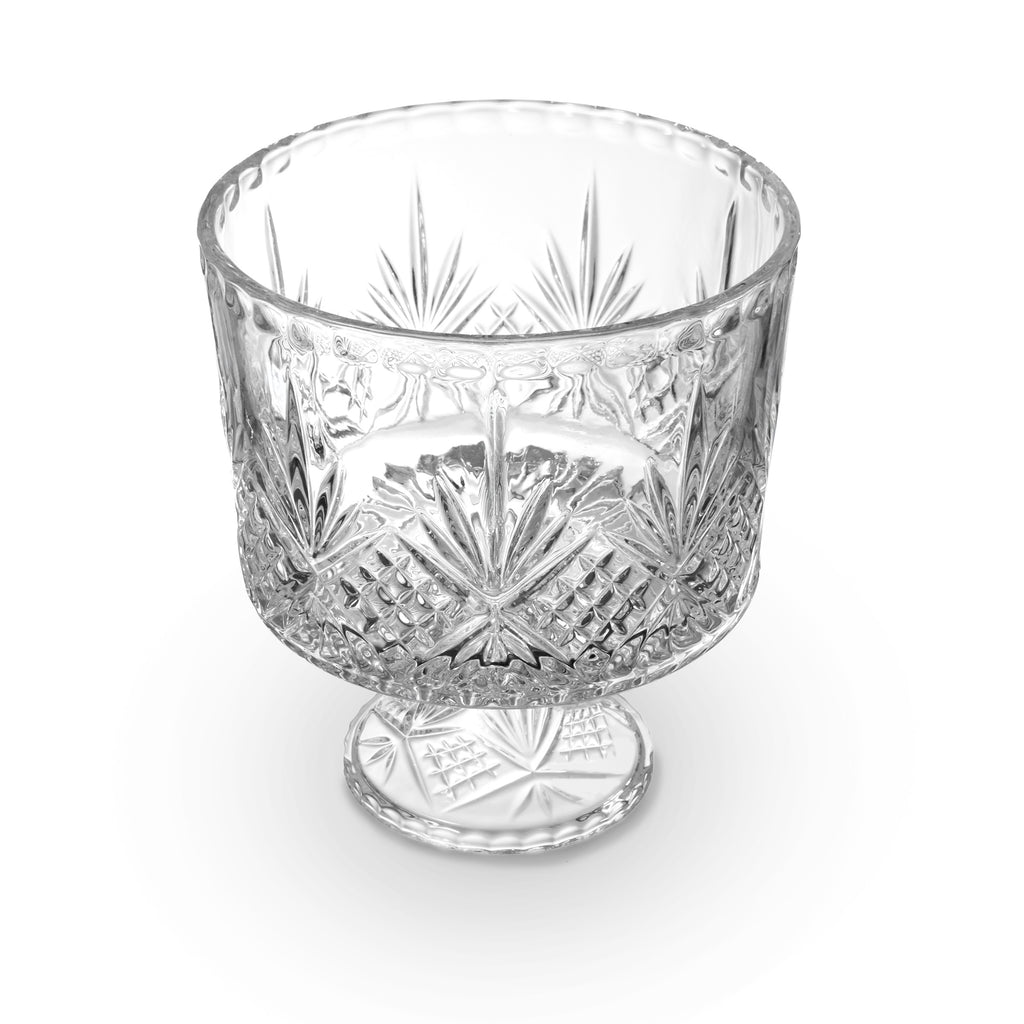 Dublin Crystal Trifle Bowl Godinger All Dining, All Kitchen, Clear, Cut Crystal, Dublin, Dublin Kitchen, Kitchen, Specialty Serving, Trifle Bowl