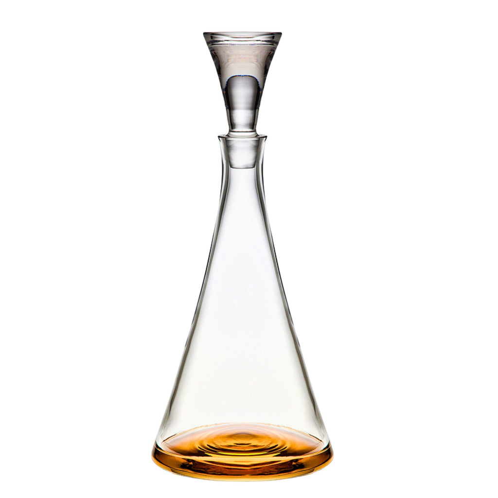 Finley Gold Base Whiskey Decanter Godinger All Barware, All Glassware, All Glassware & Barware, Clear, Decanter, Decanter & Decanter Sets, Decanter Sets, Gold, Gold Accent, Whiskey Decanter