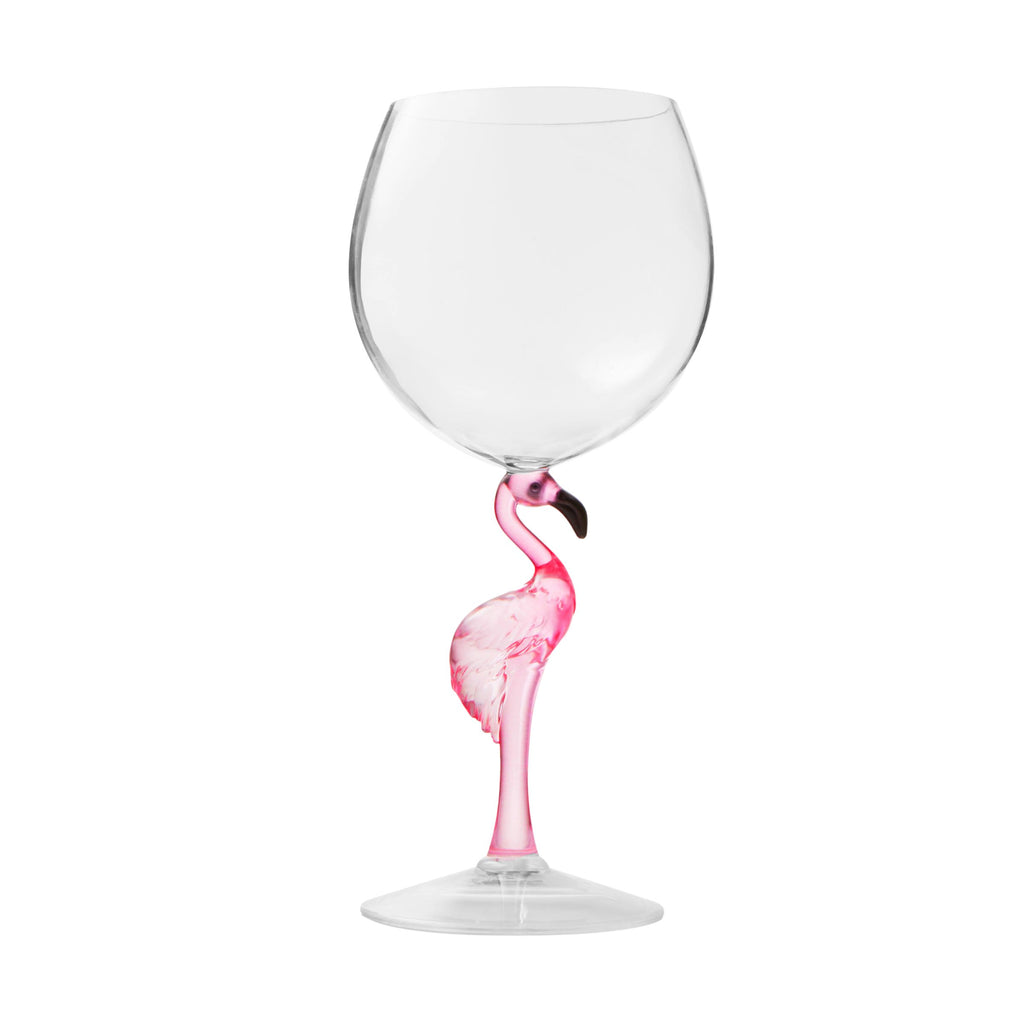 Acrylic Flamingo Wine Glass Godinger Acrylic, All Barware, All Glassware, All Glassware & Barware, Flamingo, Goblet