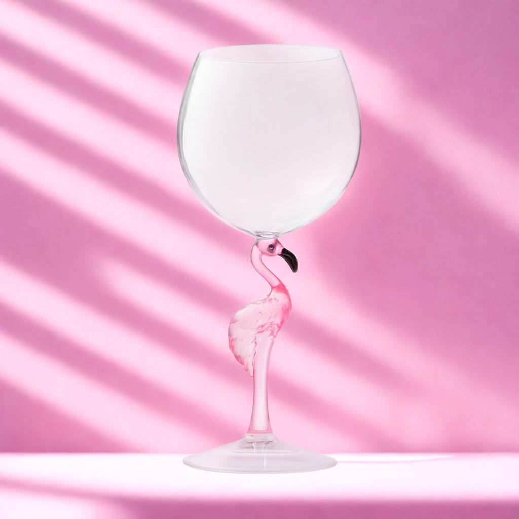 Acrylic Flamingo Wine Glass Godinger Acrylic, All Barware, All Glassware, All Glassware & Barware, Flamingo, Goblet