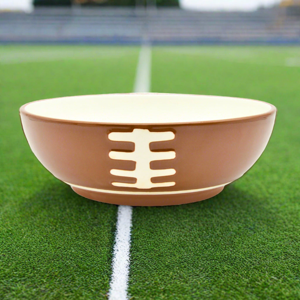 Godinger League Football Serving Bowl Godinger Football, Game Day, Godinger League, Porcelain, Serving, Sports, Tailgating