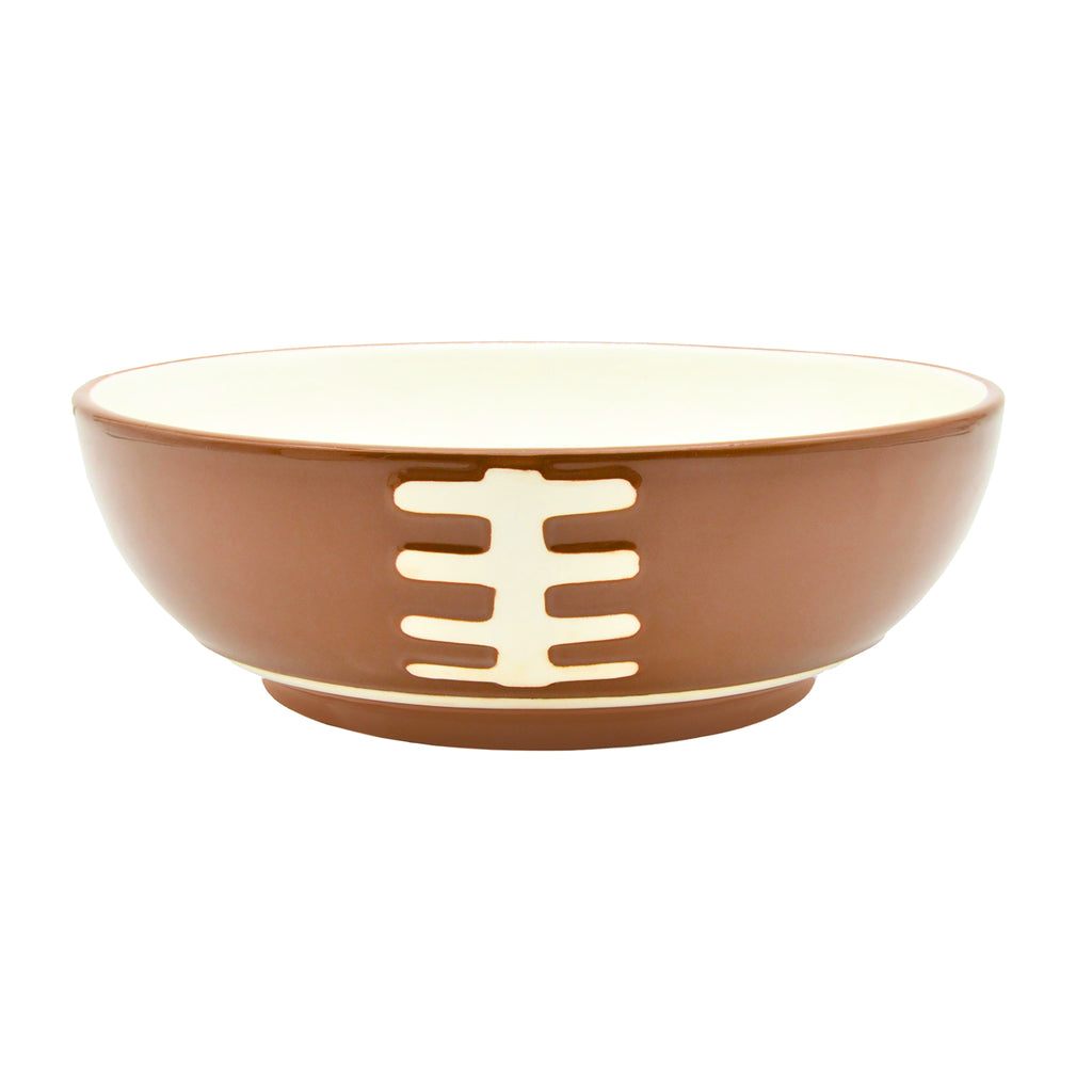 Godinger League Football Serving Bowl Godinger Football, Game Day, Godinger League, Porcelain, Serving, Sports, Tailgating