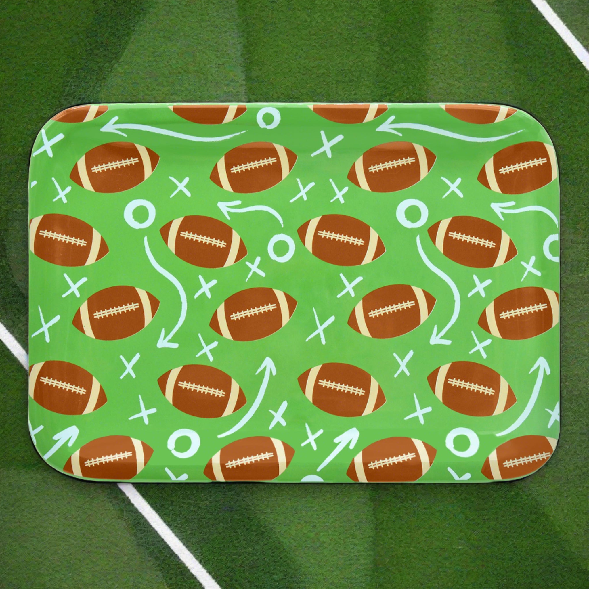 Godinger-League-Football-Tray-