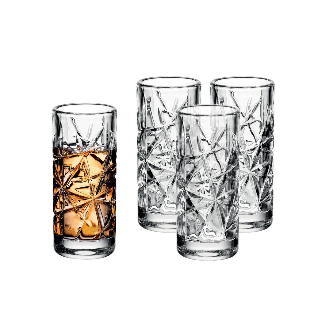 Graffiti Shooters, Set of 6 Godinger All Glassware, All Glassware & Barware, Glassware & Bareware, Shot Glasses