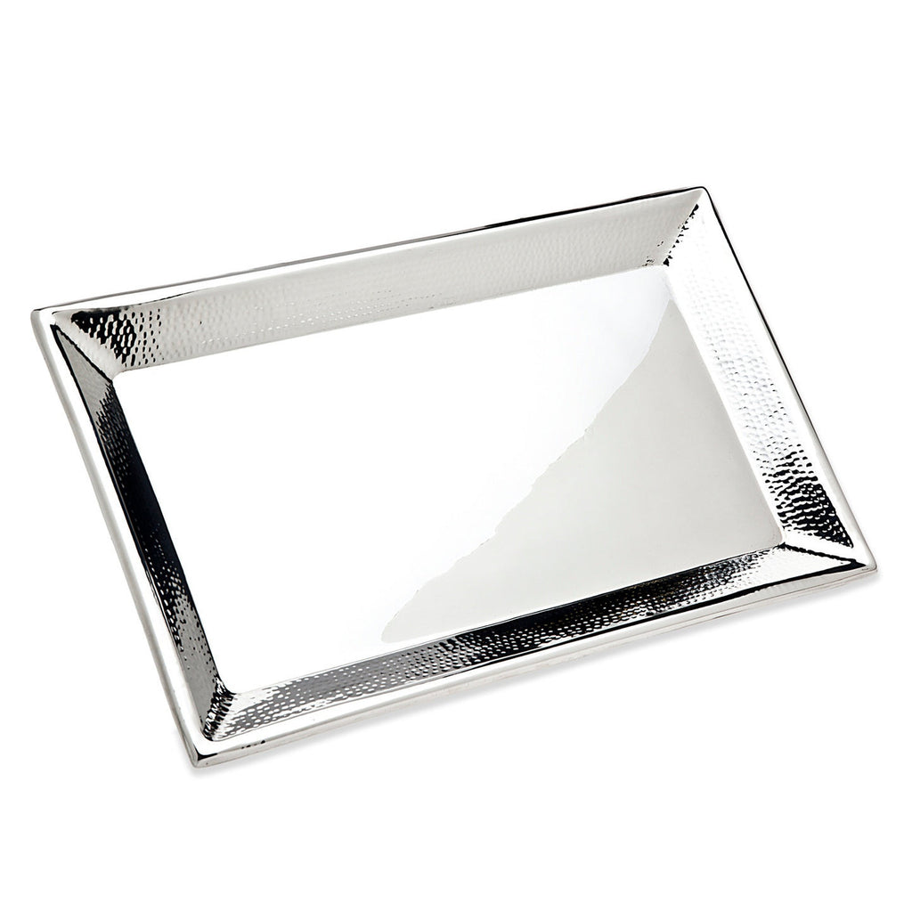 Hammered Serving Tray Godinger All Dining, All Kitchen, Hammered, Serveware, Serving, Stainless, Stainless Steel, Tray, Trays