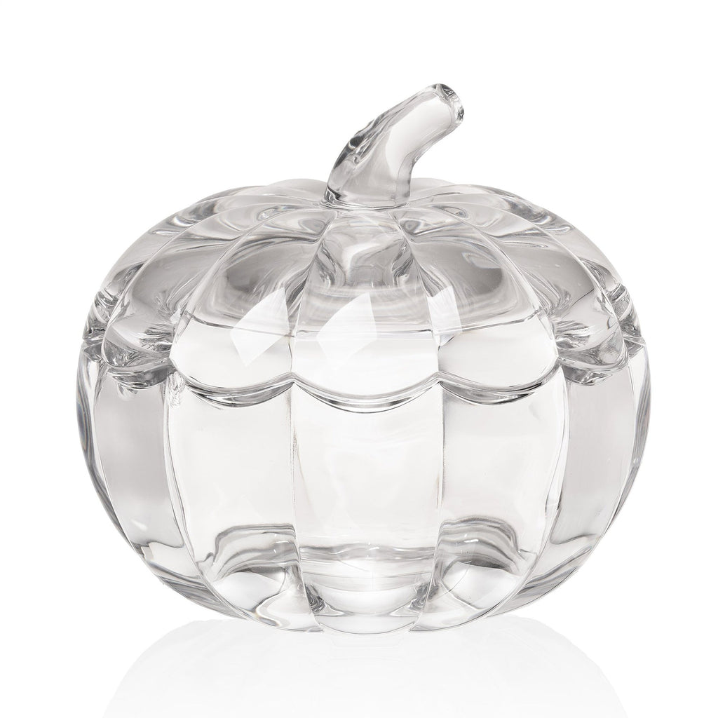 Harvest Pumpkin Jar Godinger All Kitchen, Clear, Crystal, Fall, Harvest, Kitchen Storage, Pumpkin, Thanksgiving