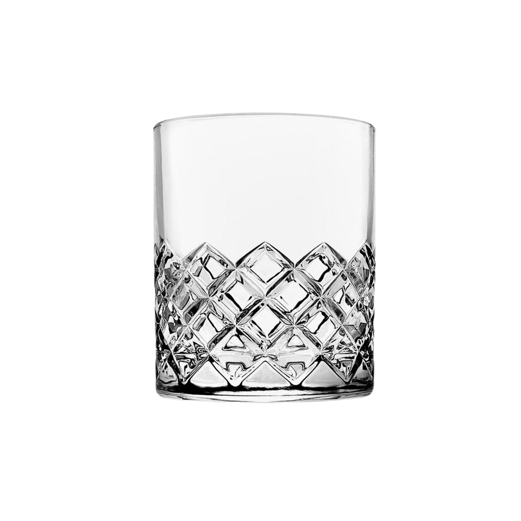 Hatch Double Old Fashion, Set of 4 Godinger All Barware, All Glassware, All Glassware & Barware, Clear, Cut Crystal, DOF, DOF & Highball, Double Old Fashion, Drinkware, Glassware, Hatch, Whiskey Glass