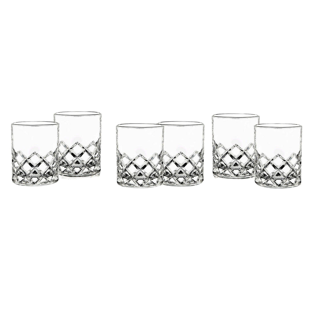 Hatch Shooters, Set of 6 Godinger All Glassware, All Glassware & Barware, Clear, Cut Crystal, Hatch, Shot Glasses