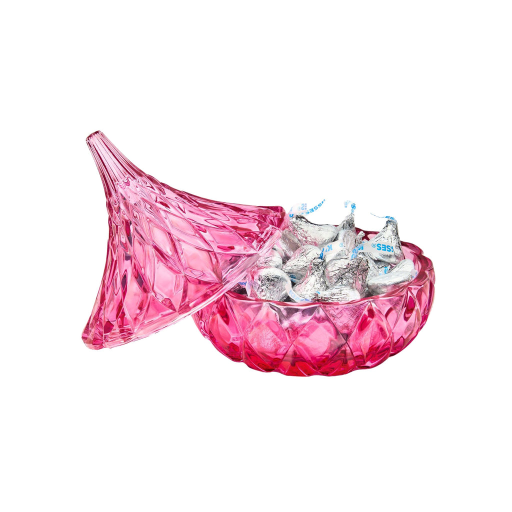 Hershey's Kisses Hot Pink Box Godinger Cut Crystal, Hershey's, Hershey's Kiss, Hot Pink, Kiss, Pink