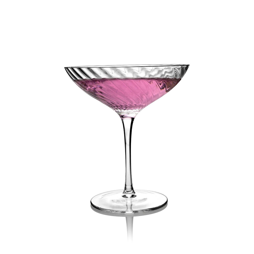 Infinity Coupe, Set of 4 Godinger All Barware, All Glassware, All Glassware & Barware, Clear, Coupe, Infinity, Martini & Coupes