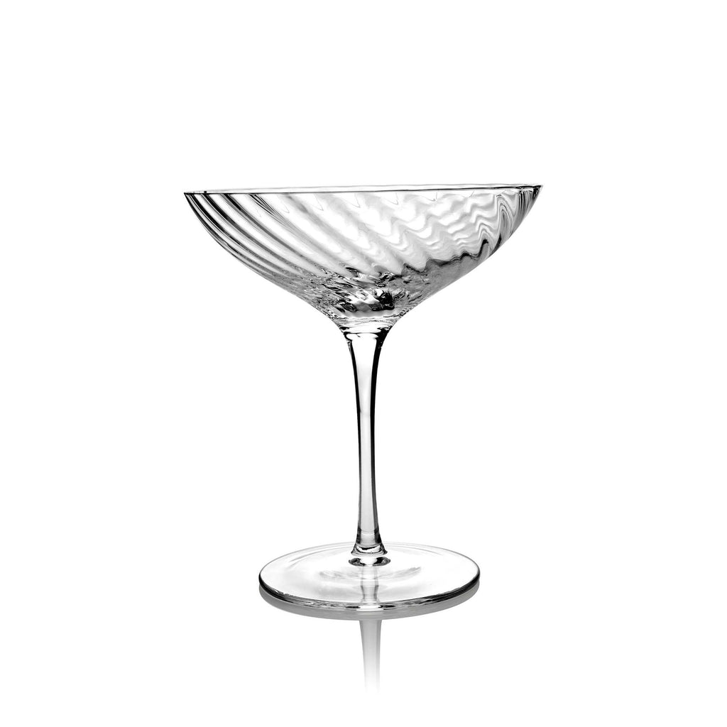 Infinity Coupe, Set of 4 Godinger All Barware, All Glassware, All Glassware & Barware, Clear, Coupe, Infinity, Martini & Coupes