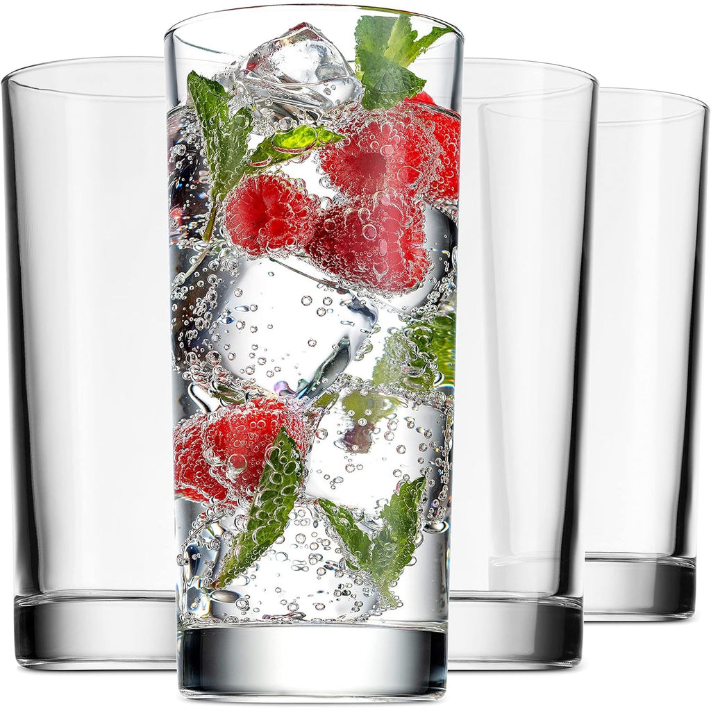 Italian Highball, Set of 4 Godinger All Glassware, All Glassware & Barware, Clear, DOF & Highball, Highball, Highball Set, Italy