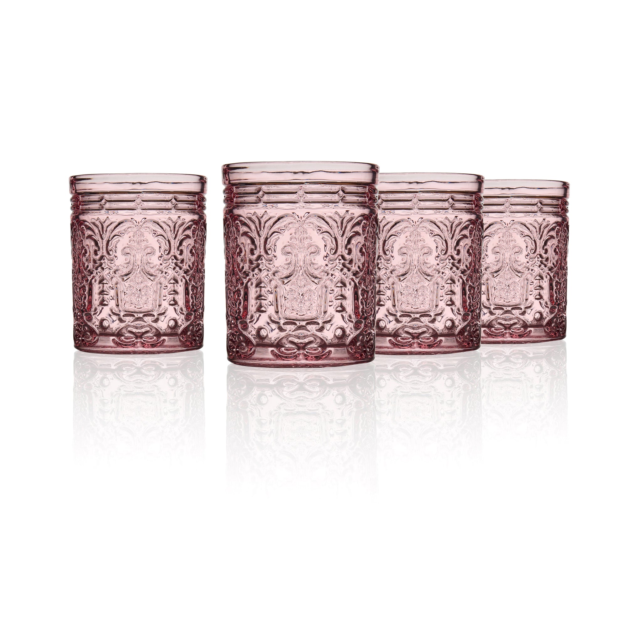 Jax Pink Double Old Fashion, Set of 4 – Godinger