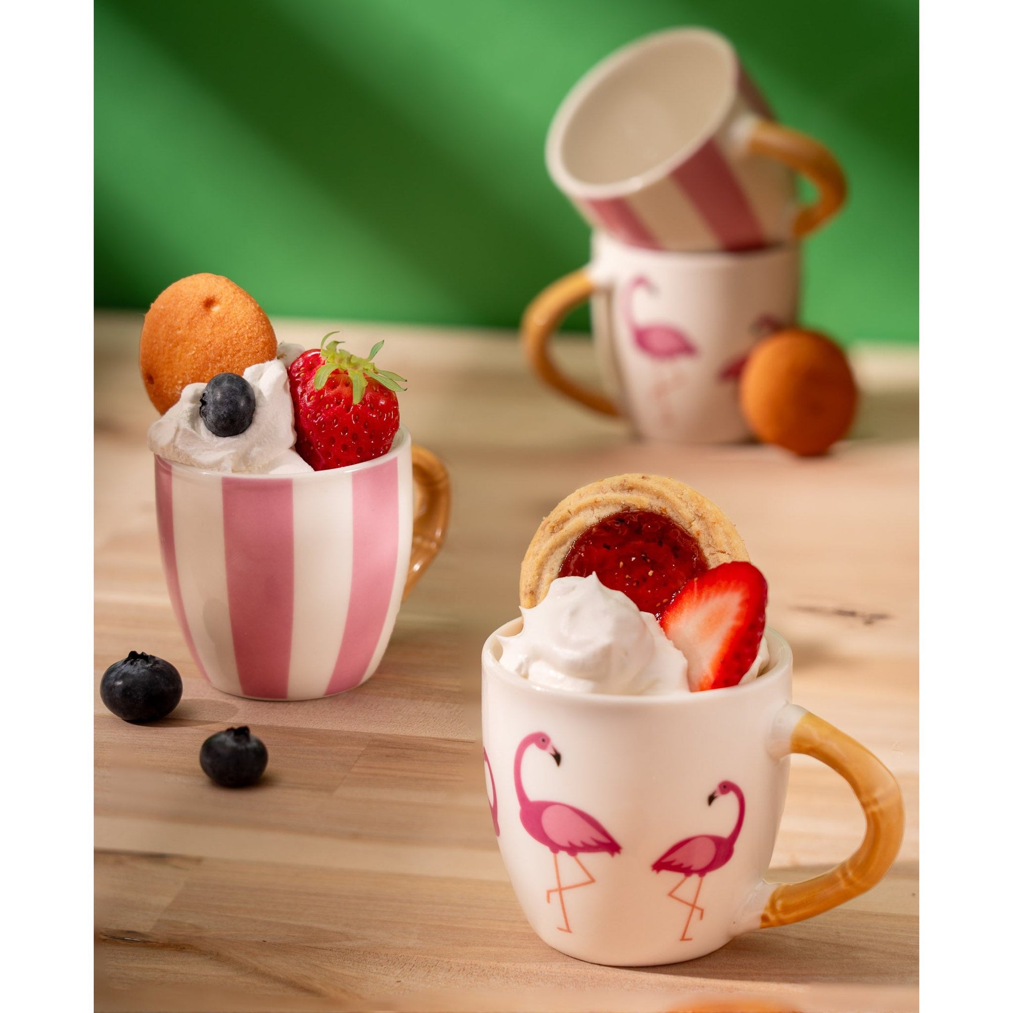 Jill Zarin Flamingo Espresso Mug, Set of 4 – Godinger