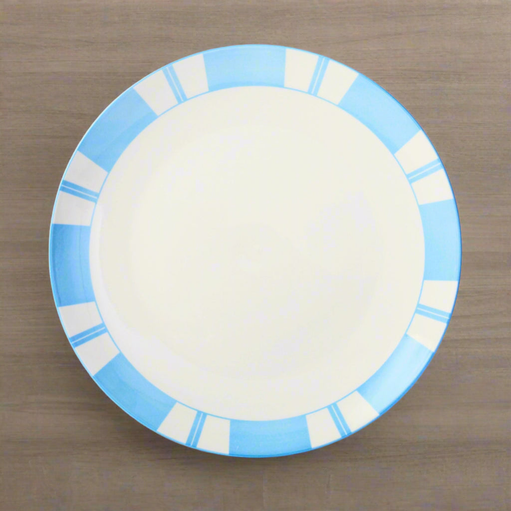 Jill Zarin Light Blue Montauk Dinner Plate Godinger Jill Zarin, Jill Zarin Navy Montauk Dinner Plate, Montauk, Montauk Dinner Plate