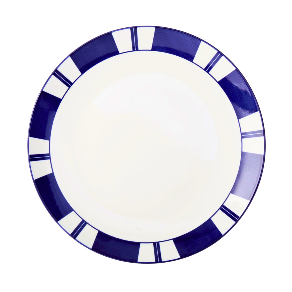 Jill Zarin Navy Montauk Dinner Plate Godinger Jill Zarin, Jill Zarin Navy Montauk Dinner Plate, Montauk, Montauk Dinner Plate