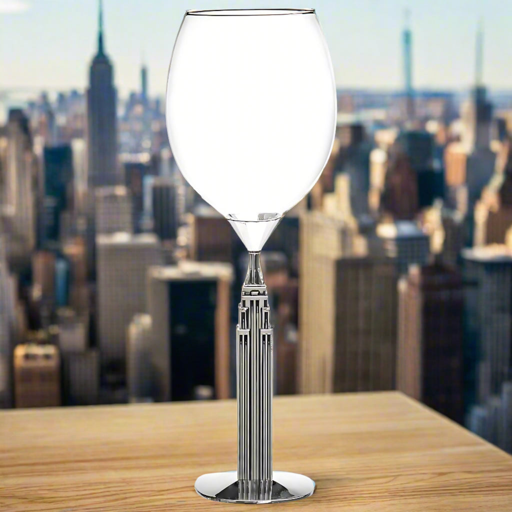 Landmark Chrysler Wine Godinger All Glassware, All Glassware & Barware, Chrysler Building, Glassware & Barware, Landmark, New York, NY, Wine, Wine & Champagne