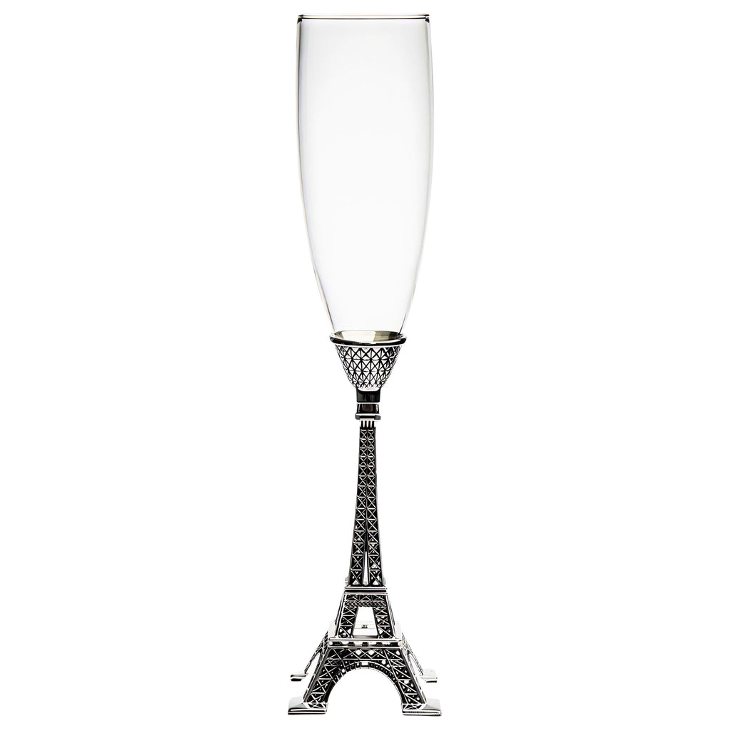 Landmark Eiffel Tower Flute Godinger All Glassware, All Glassware & Barware, Eiffel Tower, Flute, France, Glassware & Barware, Landmark, Martini, Paris, Wine & Champagne