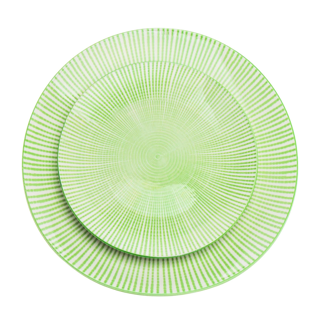 Laura Green Porcelain 12 Piece Dinnerware Set, Service For 4 Godinger 12 Piece Dinnerware Set, 12 Piece Set, All Dining, Dinnerware, Dinnerware Set, Everyday Dinnerware, Green, Green Dinnerware, Porcelain, Porcelain Dinnerware, Porcelain Dinnerware Set, Service for 12, Service For 4