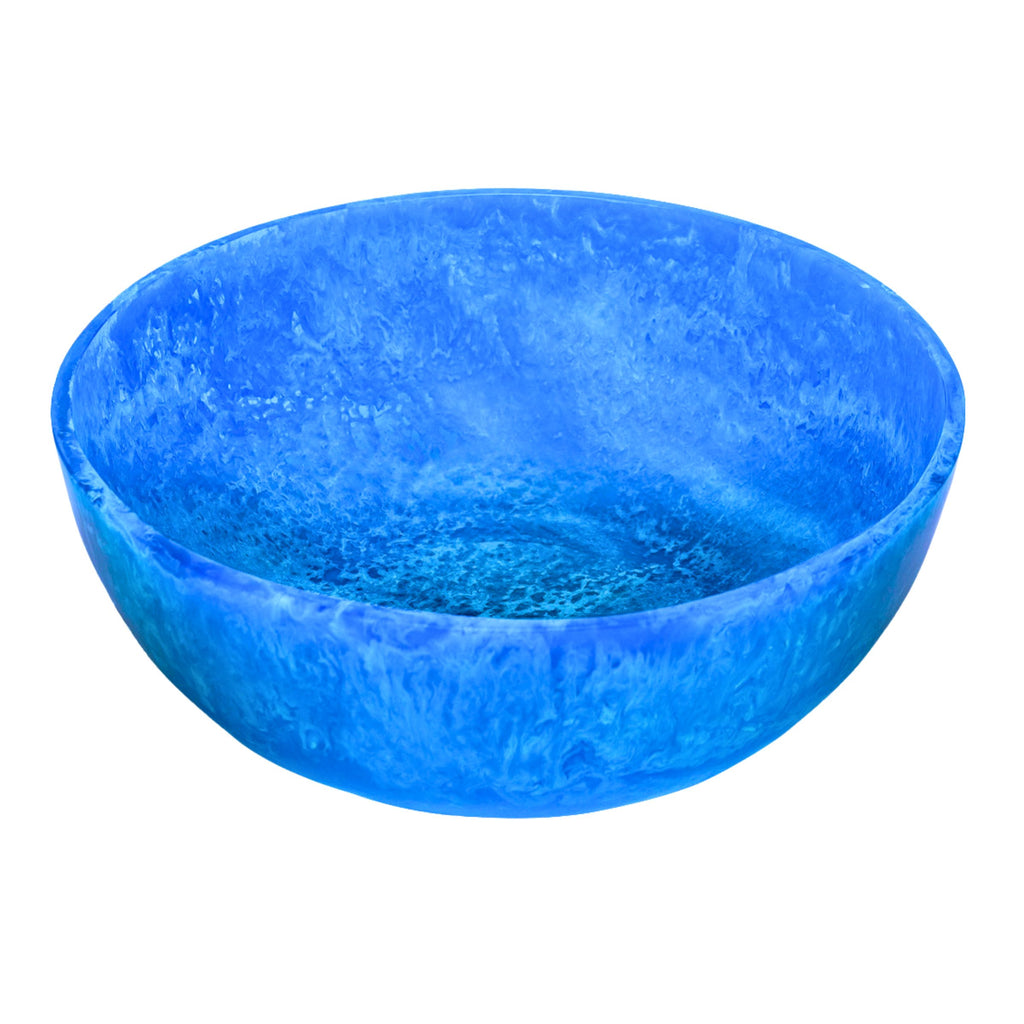 Lucente Blue Resin Salad Bowl Godinger All Kitchen, Blue, Blue Lucente Resin, Blue Resin, Kitchen, Lucente, Lucente Resin, Resin, Resin Bowl, Resin Salad Bowl, Salad Bowl, Serving Bowl, Serving Bowls