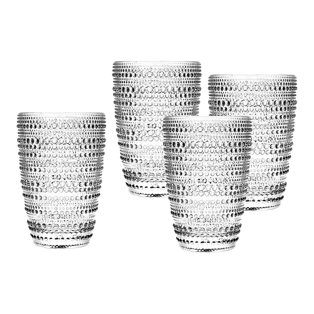 Lumina Clear Highball, Set of 4 Godinger All Barware, All Glassware, All Glassware & Barware, Brooklyn Steel Co, Clear, DOF & Highball, Fortessa Jupiter, Glassware, Glassware & Barware, Glaver's Hobnail, Highball, Highball Set, Hobnail, Hobnail Highball, Home Essentials Halo, Lumina, Lumina Clear, Lumina Highball