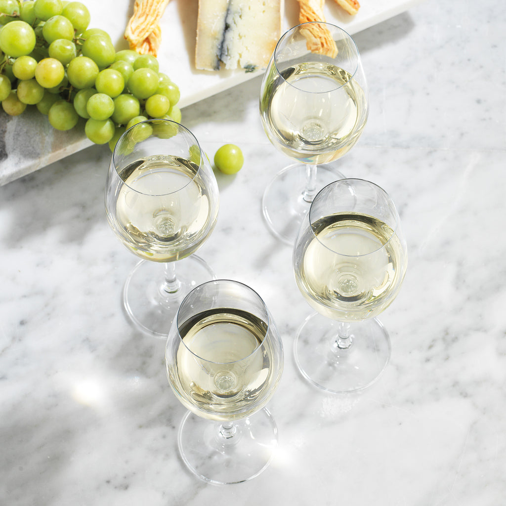 Meridian White Wine Glass, Set of 4 Godinger All Barware, All Glassware, All Glassware & Barware, Wine, Wine & Champagne Godinger