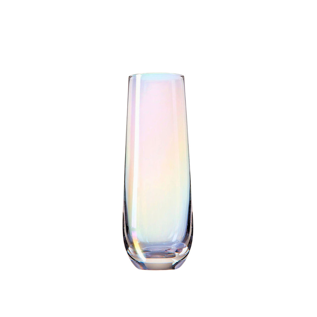 Monterey Stemless Flute Godinger All Barware, All Glassware, All Glassware & Barware, Glassware, Glassware & Barware, Iridescent, Monterey, Stemless