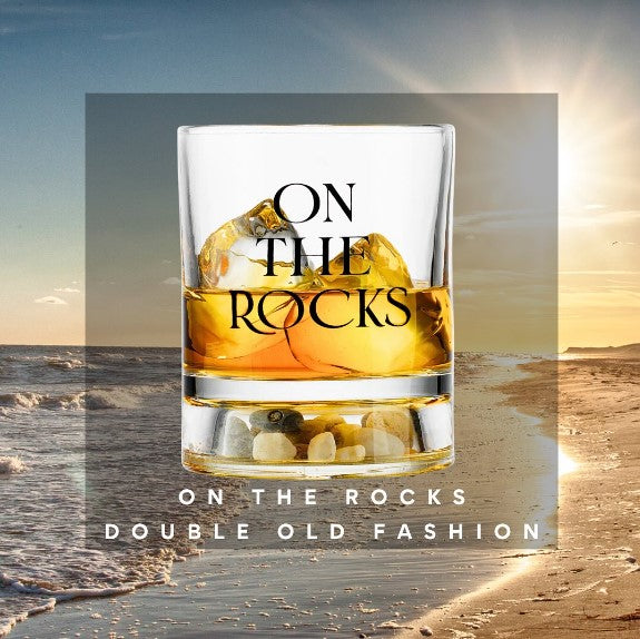 On The Rocks Double Old Fashion, Set of 2 Godinger All Barware, All Glassware, All Glassware & Barware, DOF, DOF & Highball, Double Old Fashion, Glassware, Glassware & Barware, On The Rocks