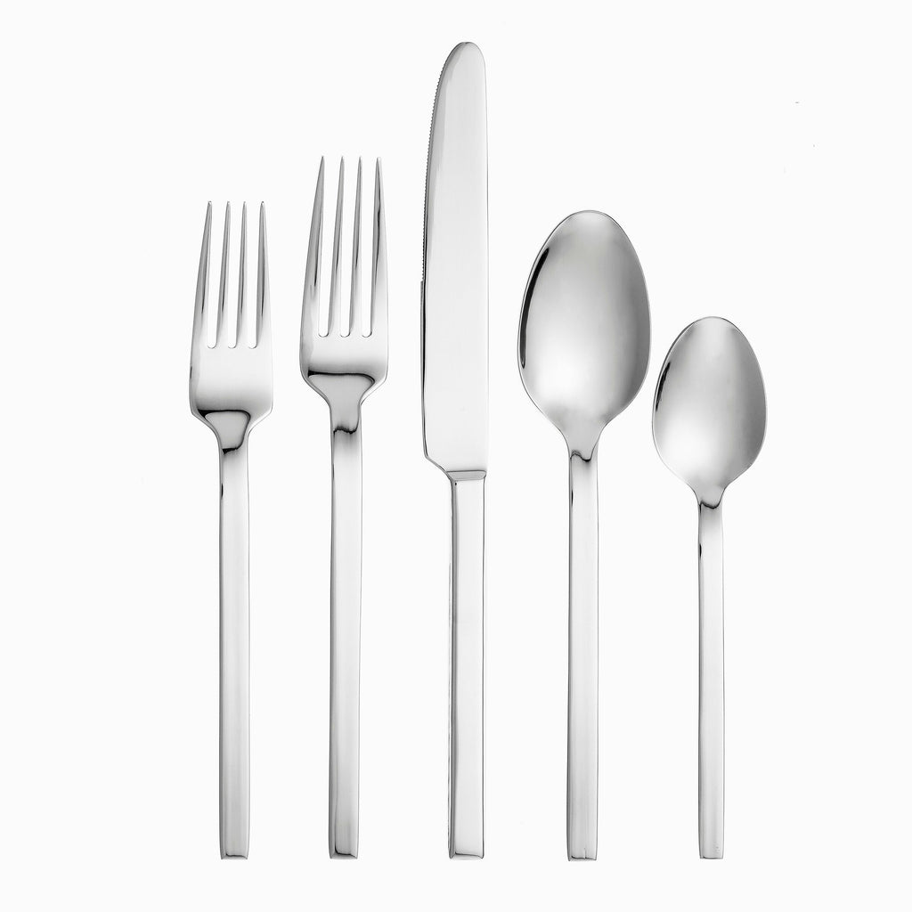 Opus Mirrored 18/10 Stainless Steel 20 Piece Flatware Set, Service For 4 Godinger 18/10 Stainless Steel, 18/10 Stainless Steel Flatware, 20 Piece Set, All Flatware & Serveware, Flateware Sets, Flatware Sets, Opus, Service For 4, Tableware