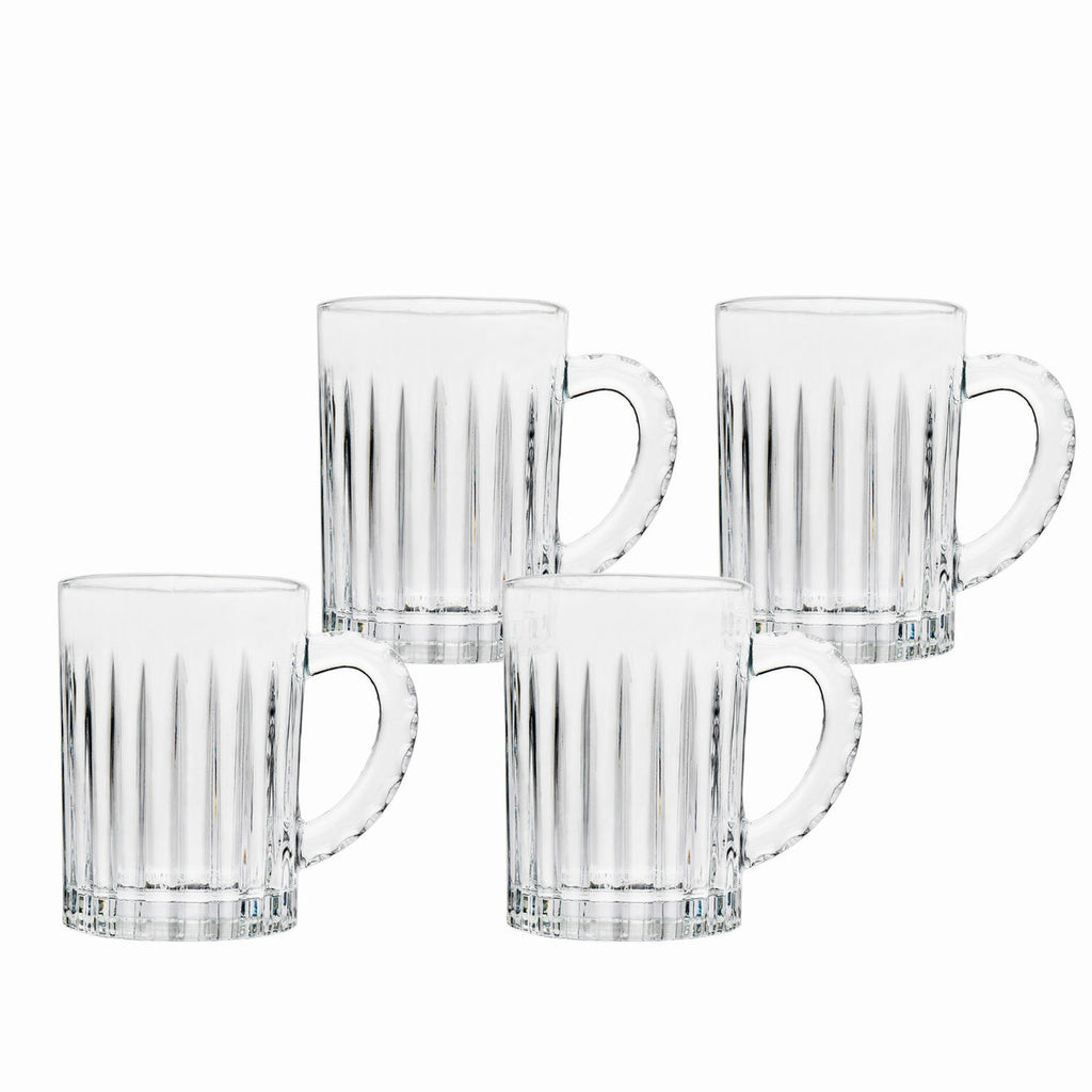 Parallels Coffee Mug, Set of 4 godinger