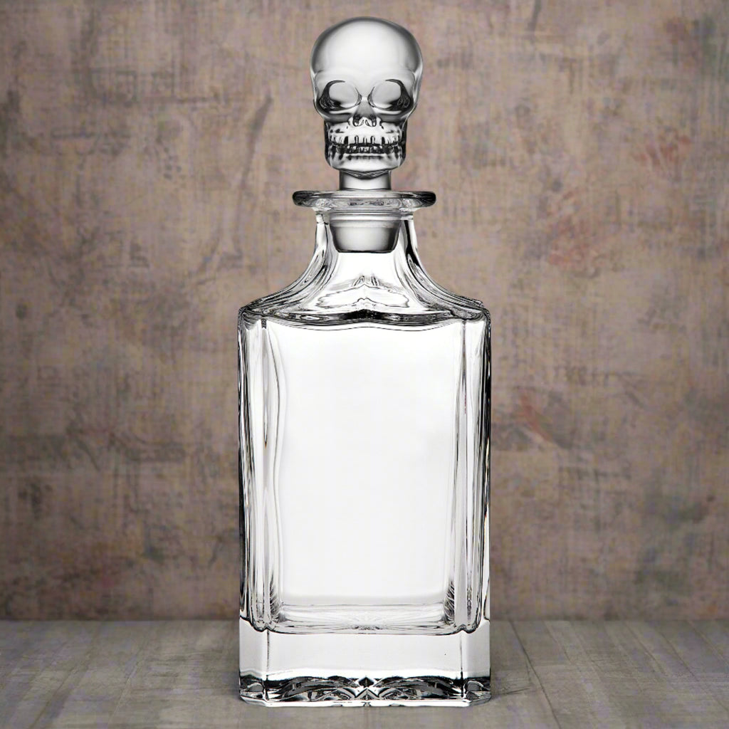 Phantom Whiskey Decanter Godinger All Glassware, All Glassware & Barware, Clear, Decanter, Decanter & Decanter Sets, Halloween, Halloween Party, Skull, Skull Decanter, Whiskey Decanter