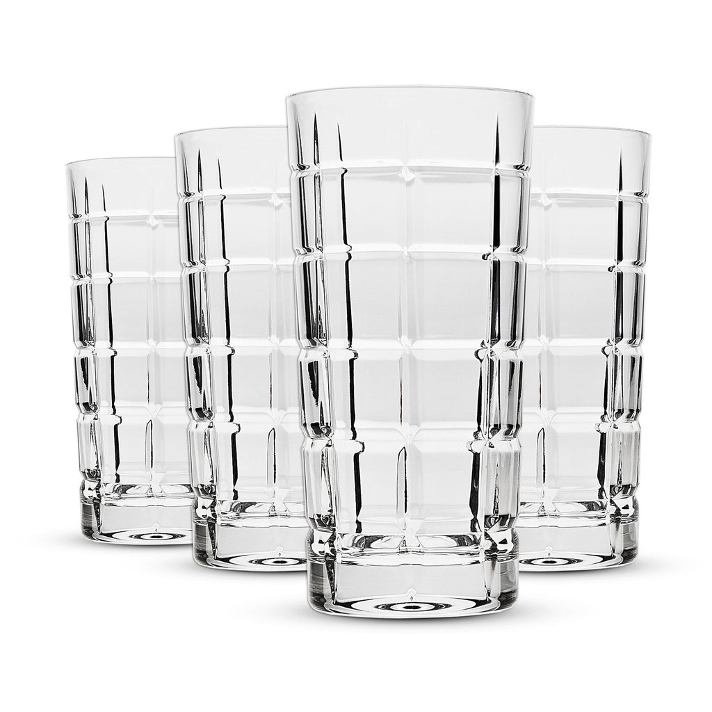 Radius Highball, Set of 4 Godinger All Glassware, All Glassware & Barware, DOF & Highball, Highball, Highball Set, Radius