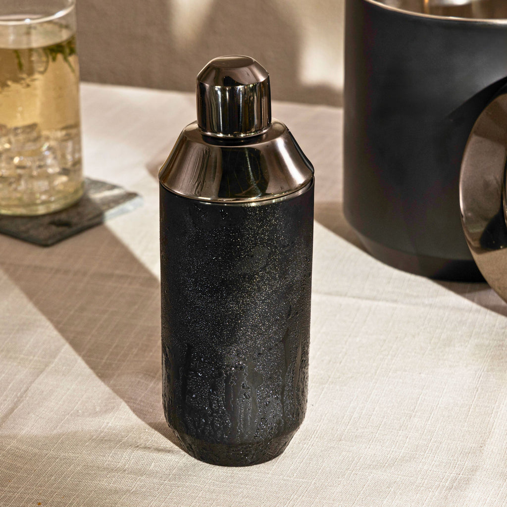 Raven Matte Black Double Walled Ice Bucket Godinger All Barware, All Glassware, All Glassware & Barware, Barware, Black, Glassware & Barware, Ice Bucket, Ice Buckets, Matte Black, Raven, Raven Ice Bucket Godinger