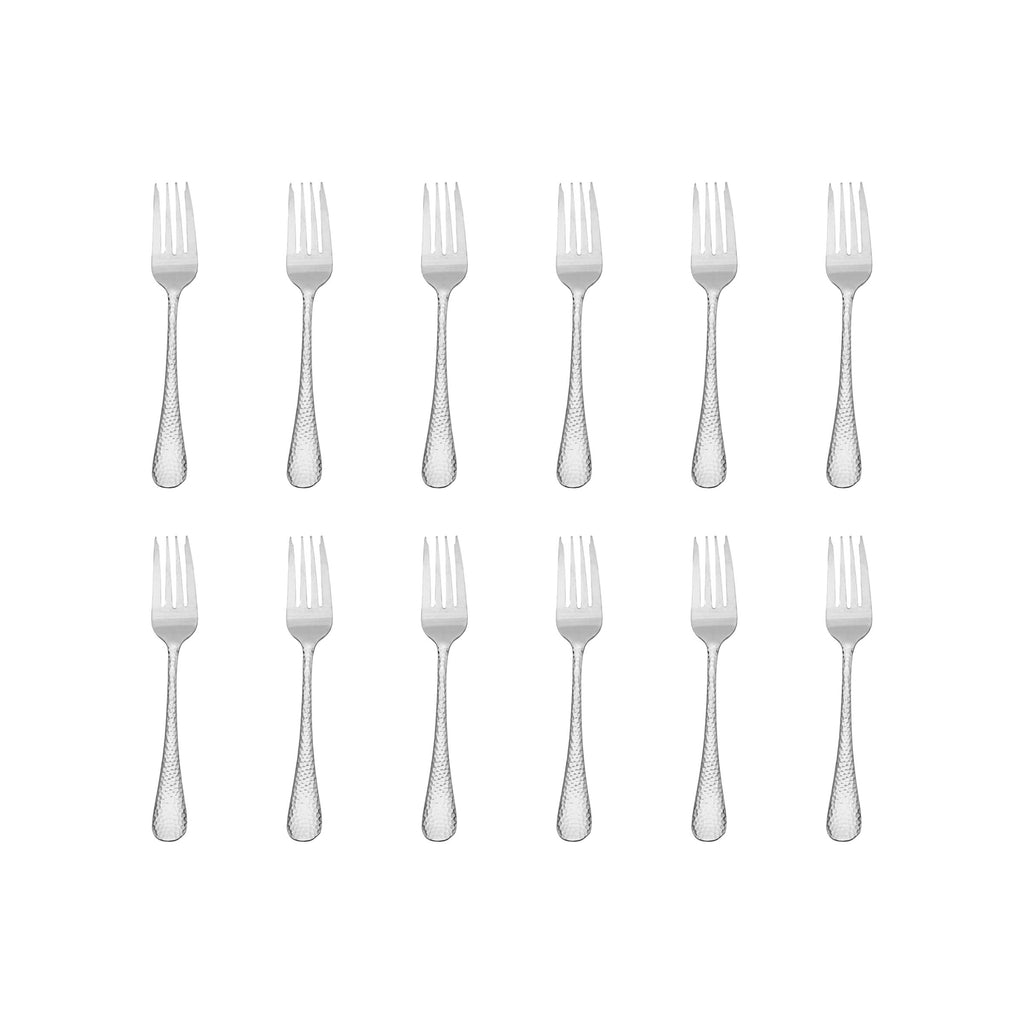 Salem Mirrored 18/0 Stainless Steel Salad Fork, Set of 12 Godinger 18/0 Stainless Steel, 18/0 Stainless Steel Flatware, All Flatware & Serveware, Flatware Set, Flatware Sets, Salem, Stainless Steel, Tableware