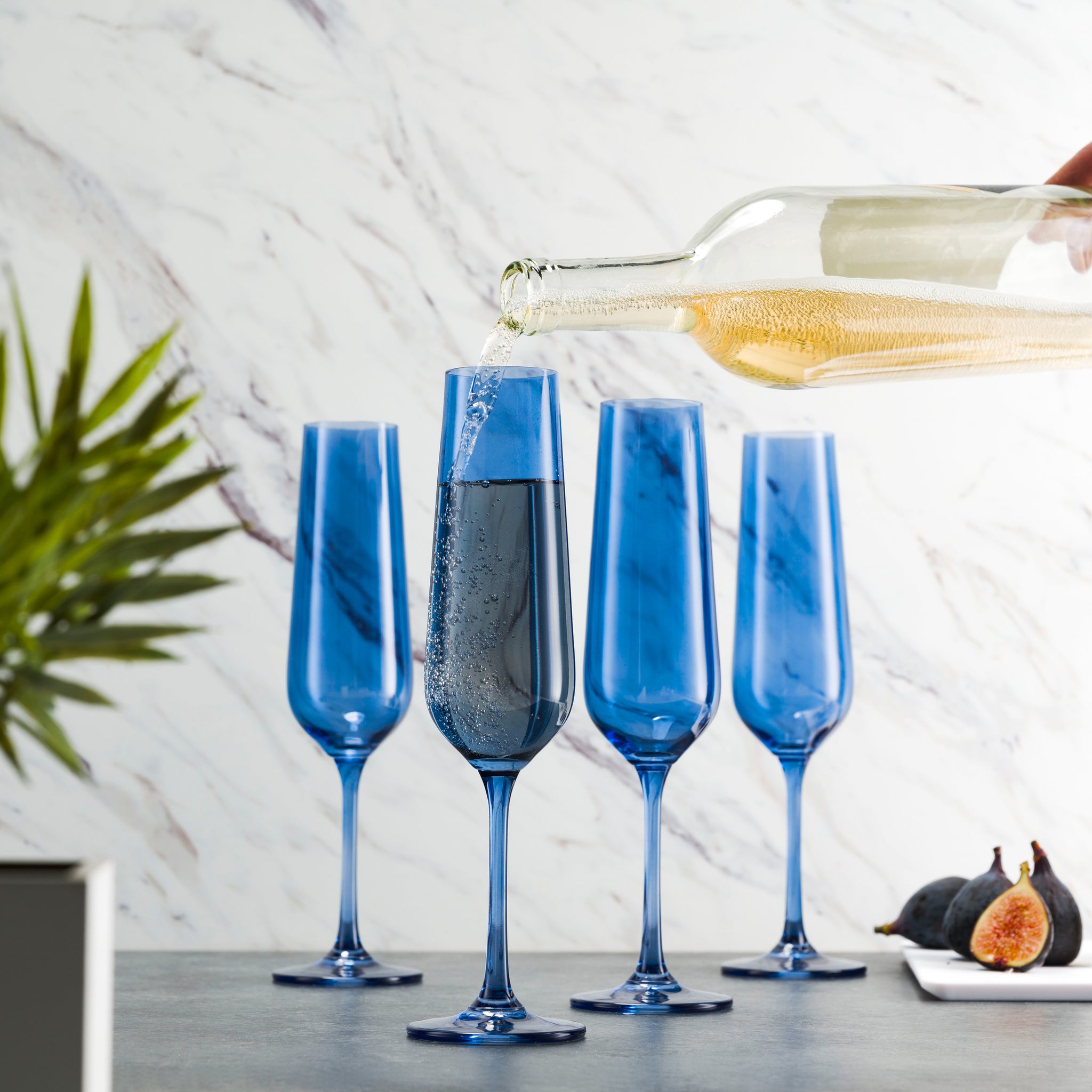 Sheer-Blue-Flute-Set-of-4-