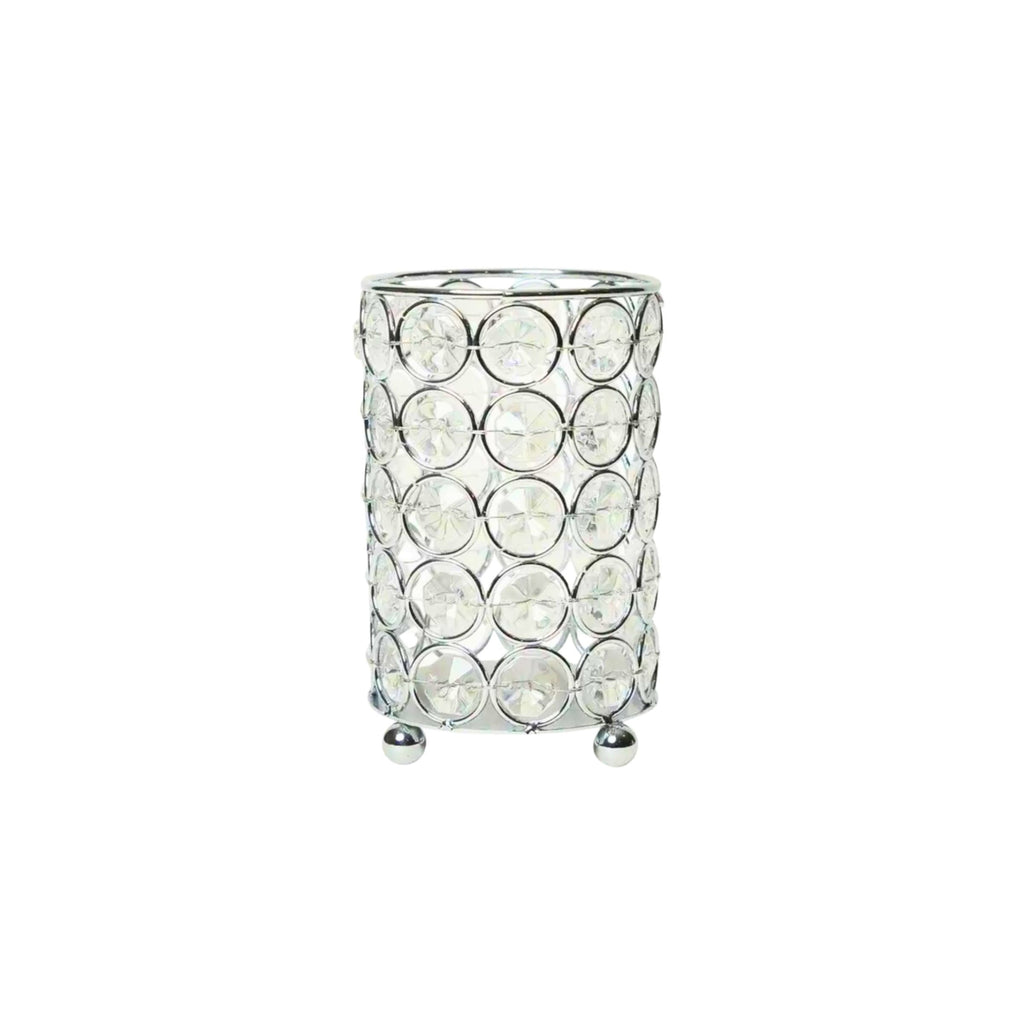 Silver Glam Votive Candle Holder Godinger All Decor, Clear, Decor, Glam, Silver, Silver Glam Votive Holder, Votive, Votive Candle Holder, Votive Holder