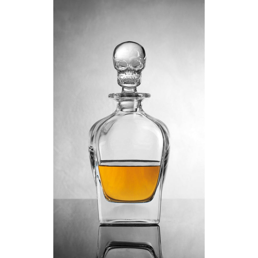 Skull Whiskey Decanter Godinger All Glassware, All Glassware & Barware, Clear, Decanter, Decanter & Decanter Sets, Halloween, Halloween Party, Skull, Skull Decanter, Skull Glassware, Whiskey Decanter