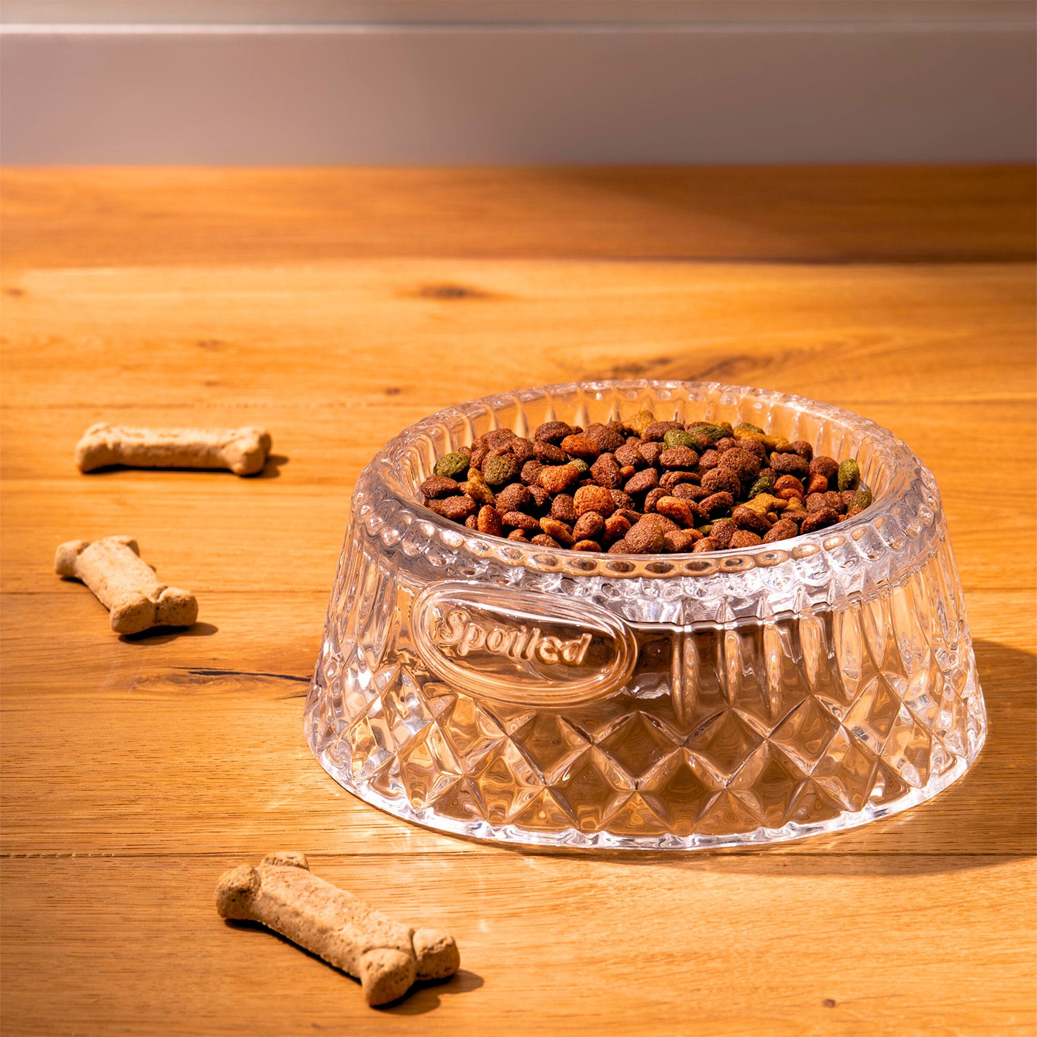 Spoiled Crystal Dog Bowl – Godinger