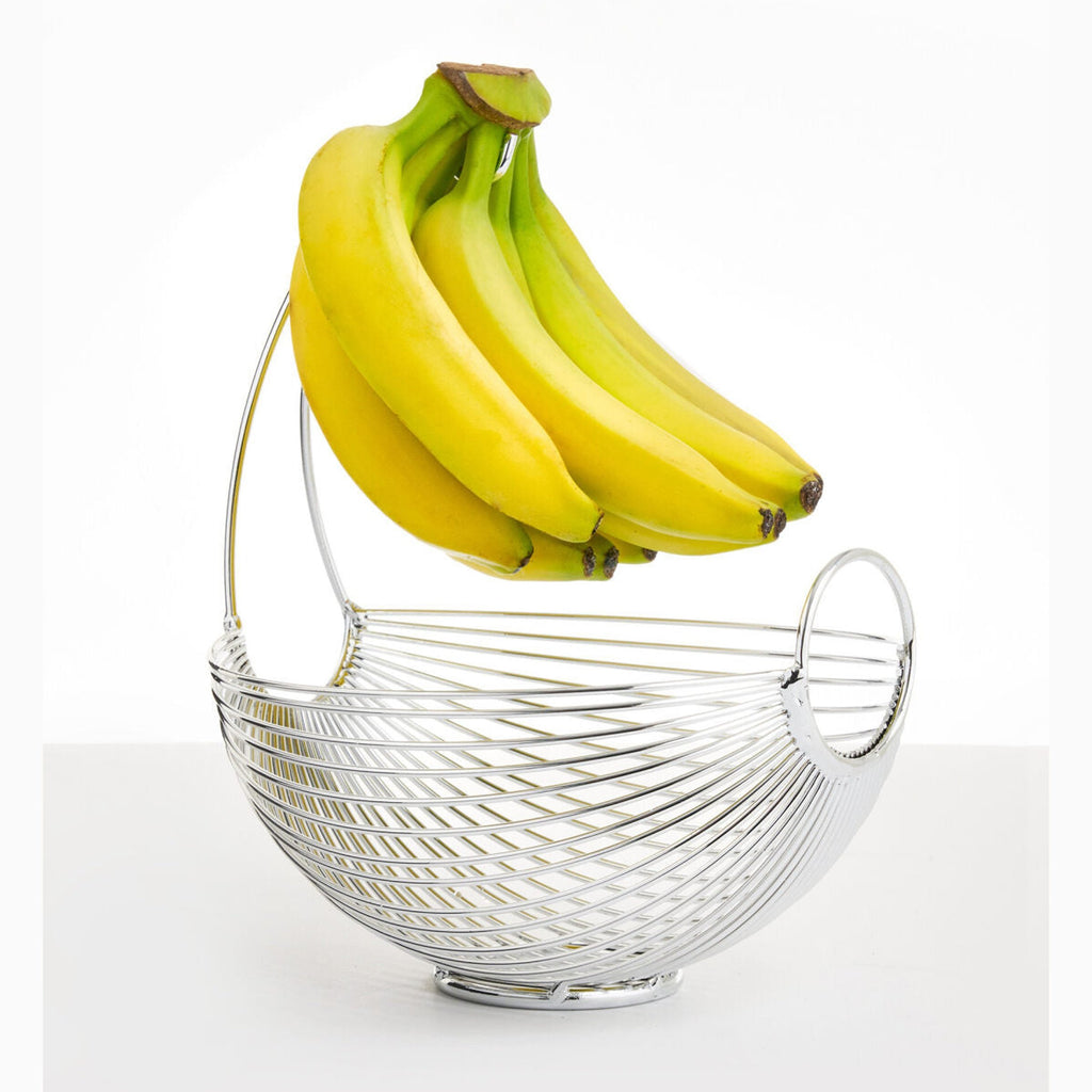 Strand Fruit Bowl with Hanger Godinger All Kitchen, Bowls, Fruit Bowl, Kitchen, Serving, Serving Bowls, Stainless