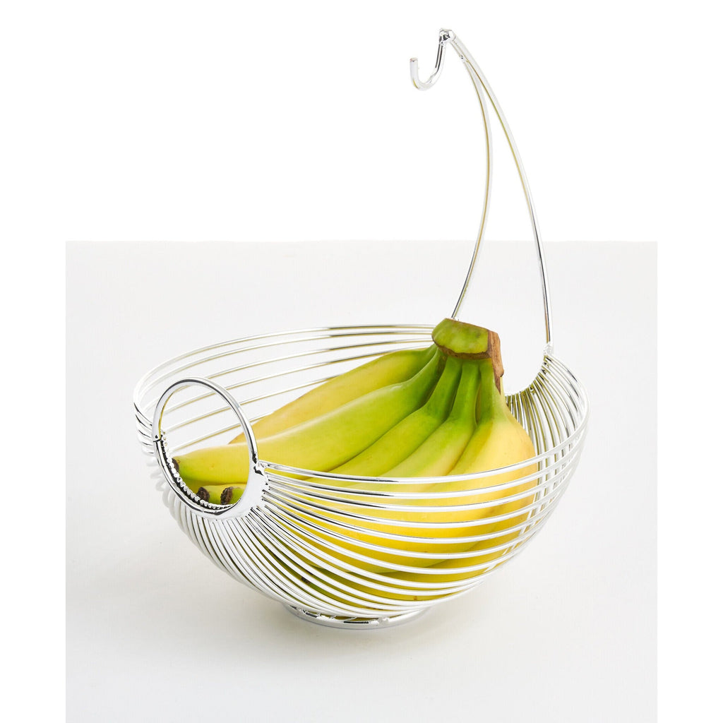 Strand Fruit Bowl with Hanger Godinger All Kitchen, Bowls, Fruit Bowl, Kitchen, Serving, Serving Bowls, Stainless