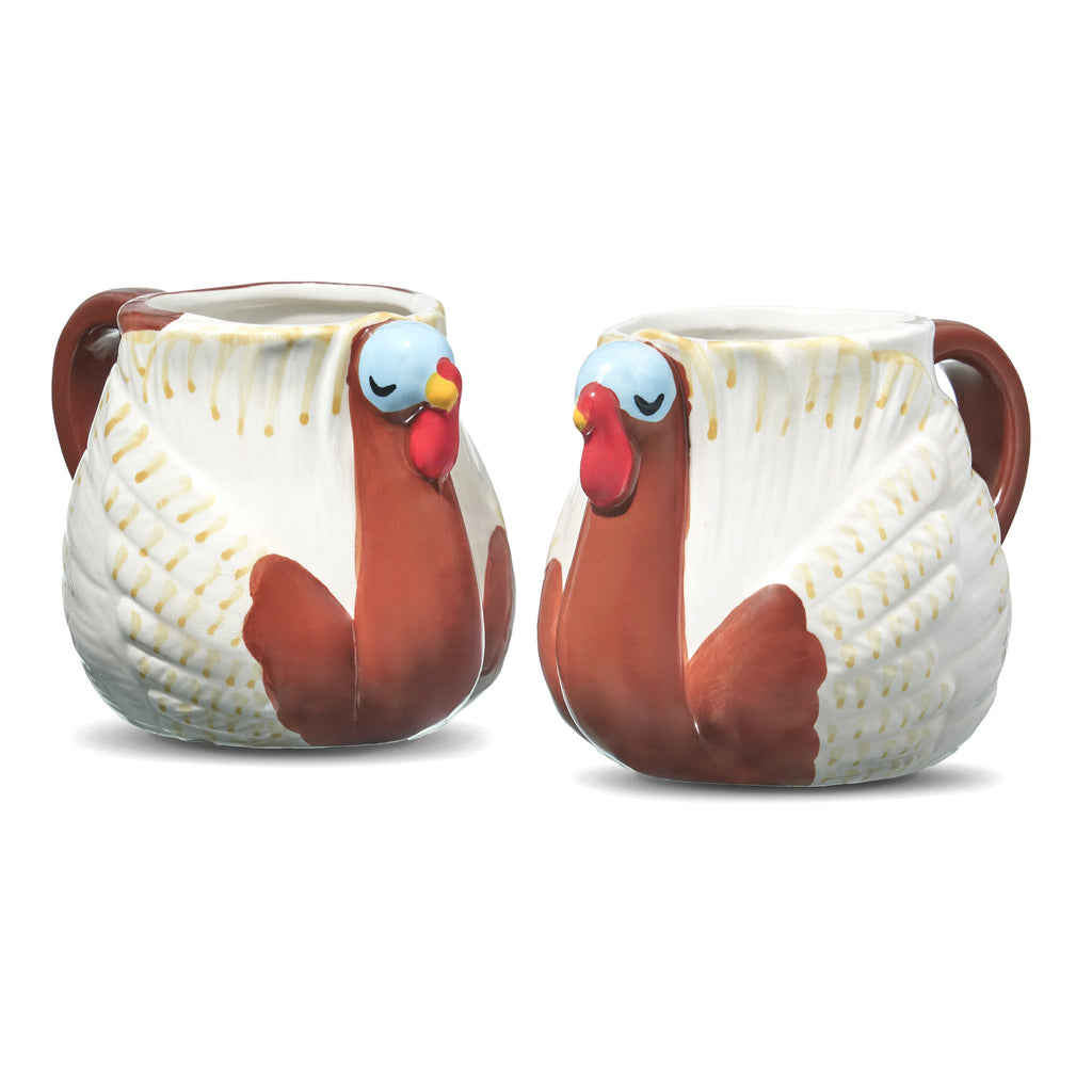 Turkey Coffee Mug, Set of 2 Godinger Godinger