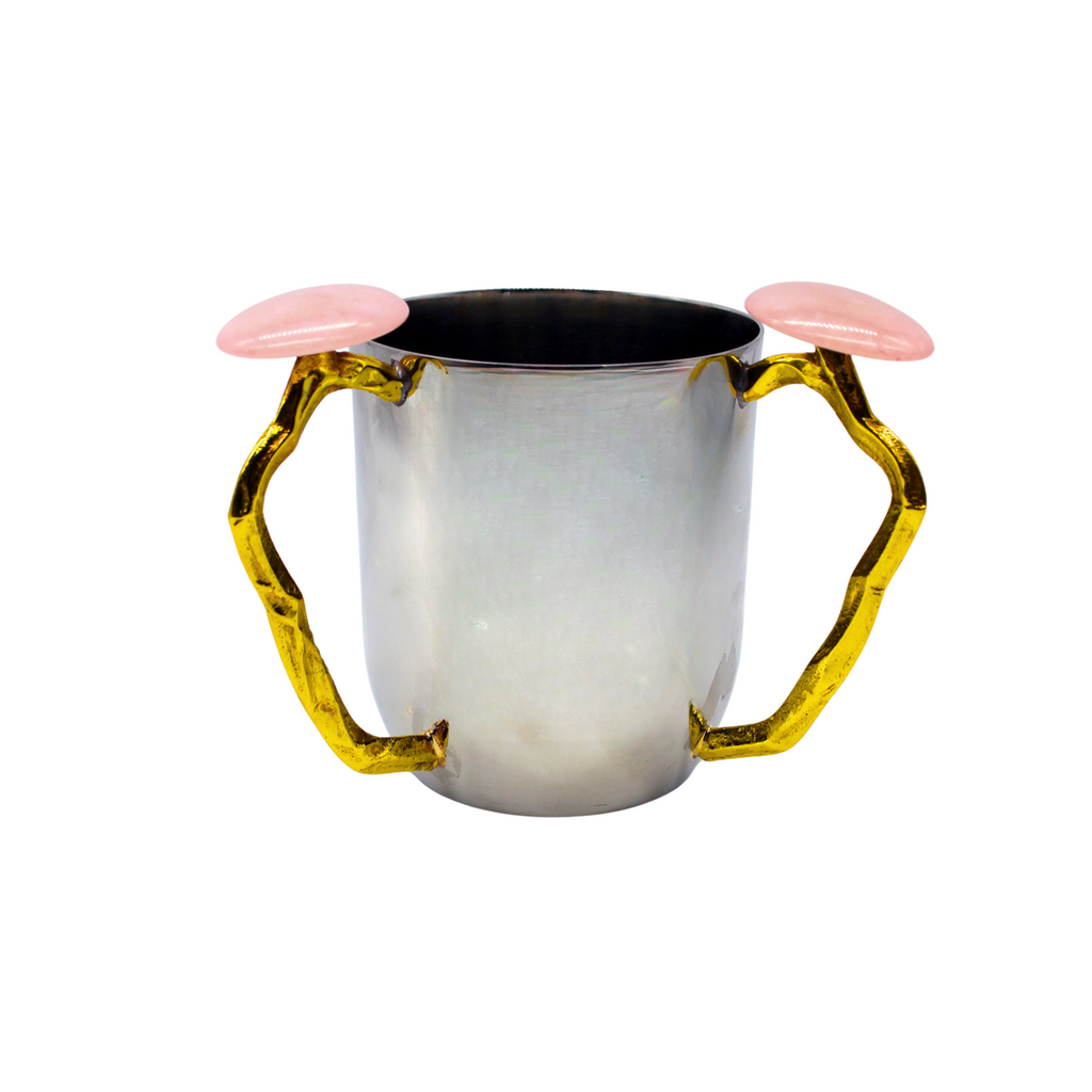 Pink Resin Wash Cup godinger