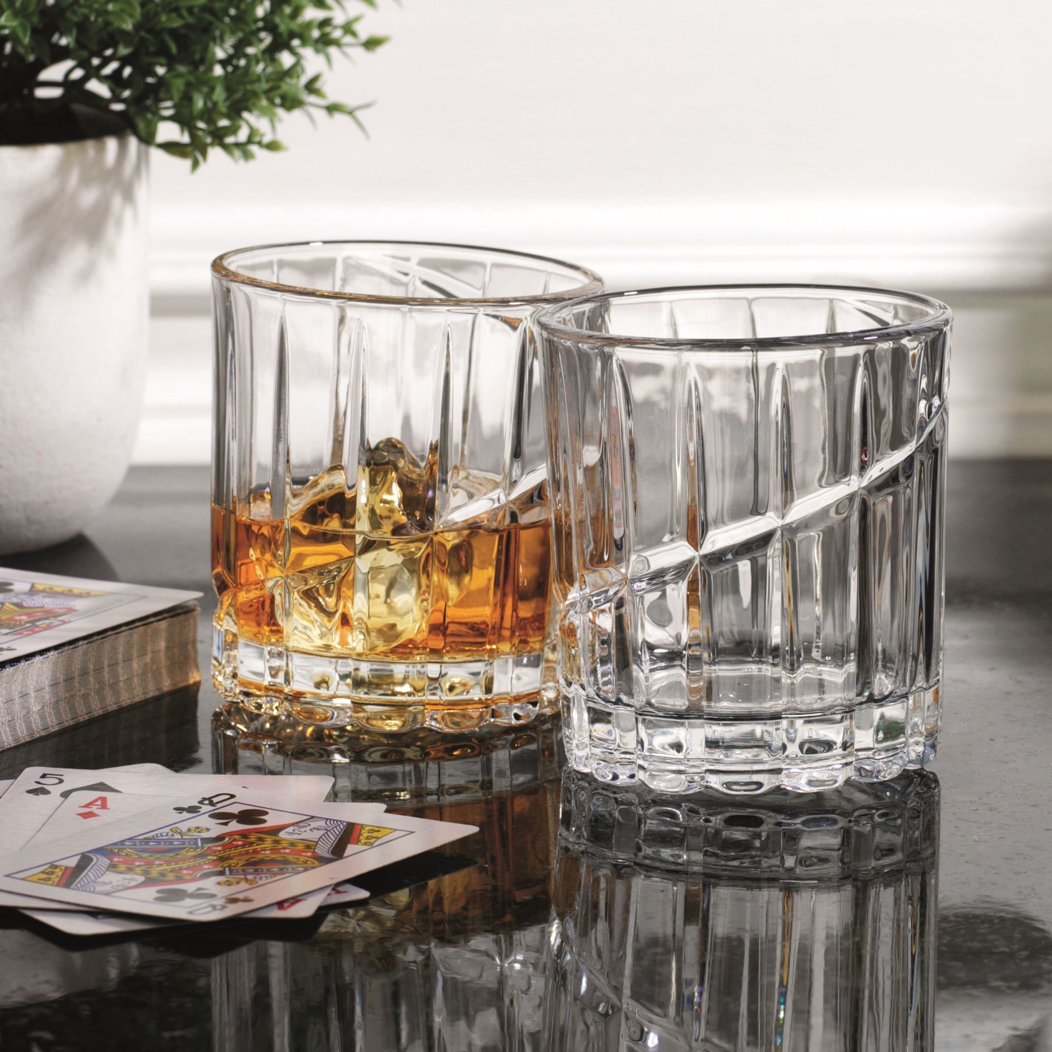 Waverly Double Old Fashion, Set of 4 – Godinger
