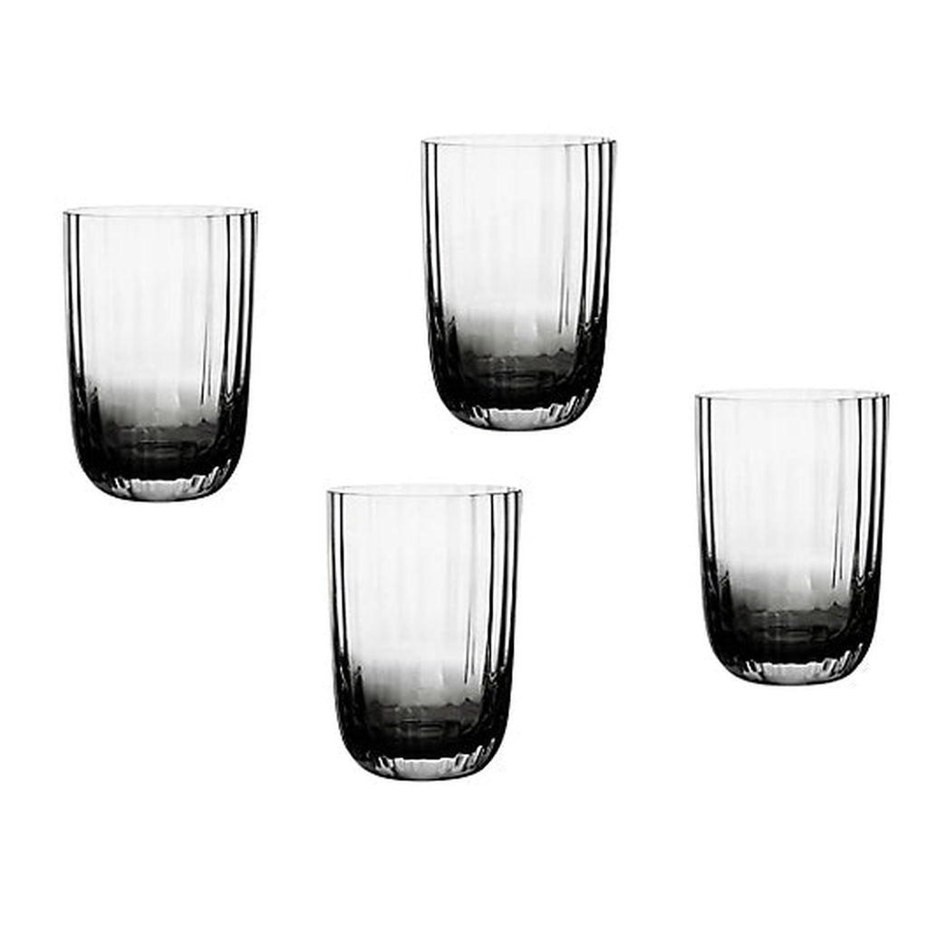 Wren Black Ombre Highball, Set of 4 Godinger All Glassware, All Glassware & Barware, DOF & Highball, Highball, Ombre, Wren