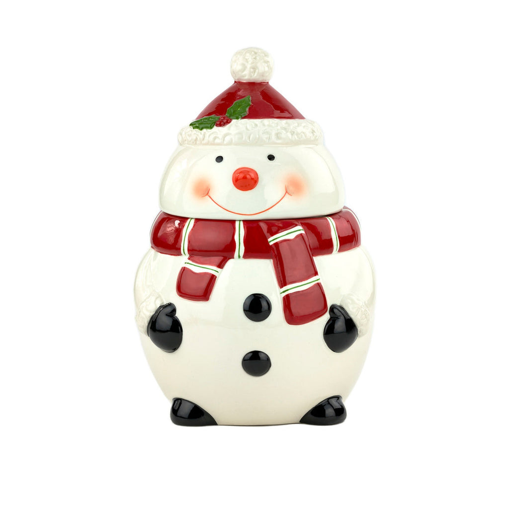 Snowman Cookie Jar godinger