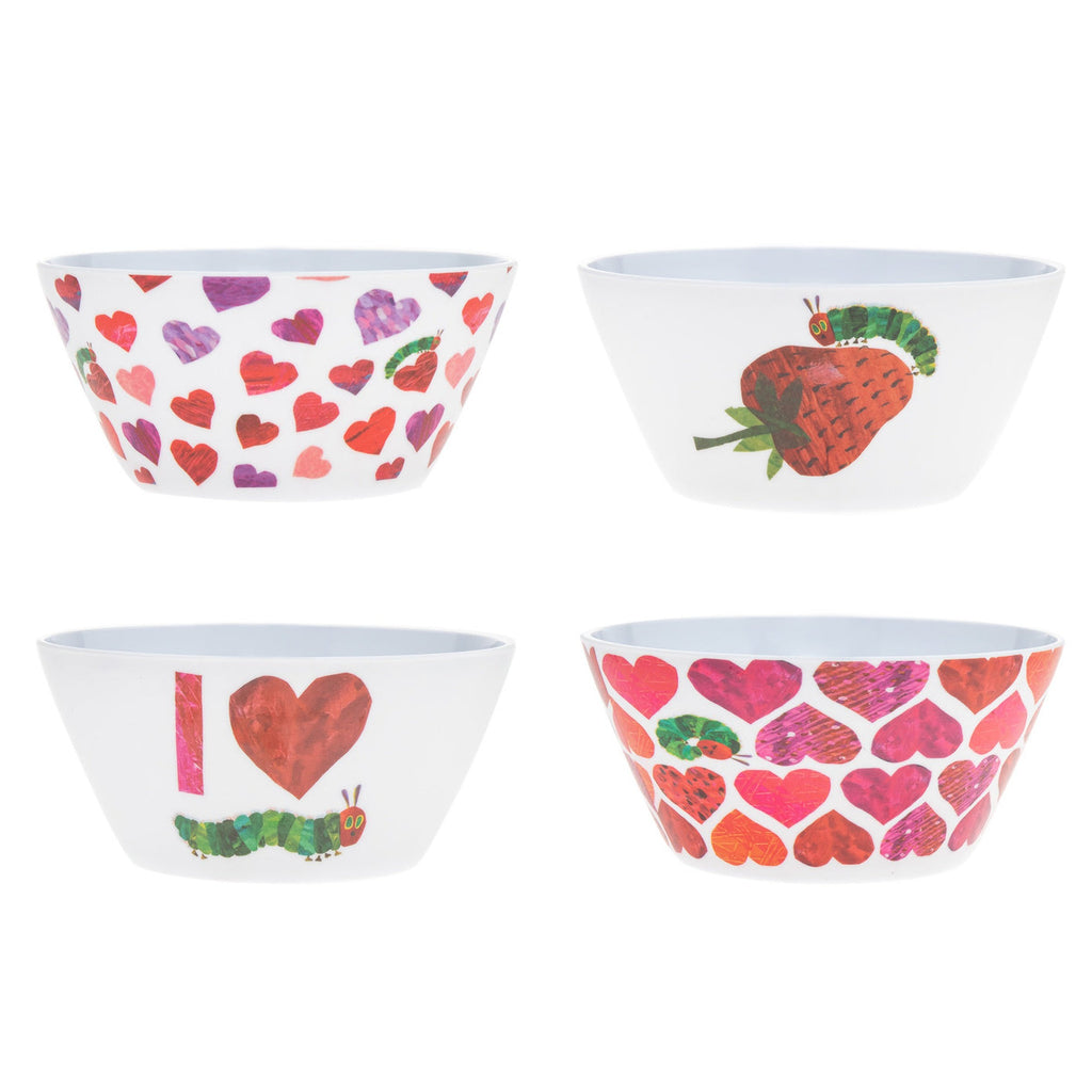 The World of Eric Carle, The Very Hungry Caterpillar Heart Bowl, Set of 4 godinger