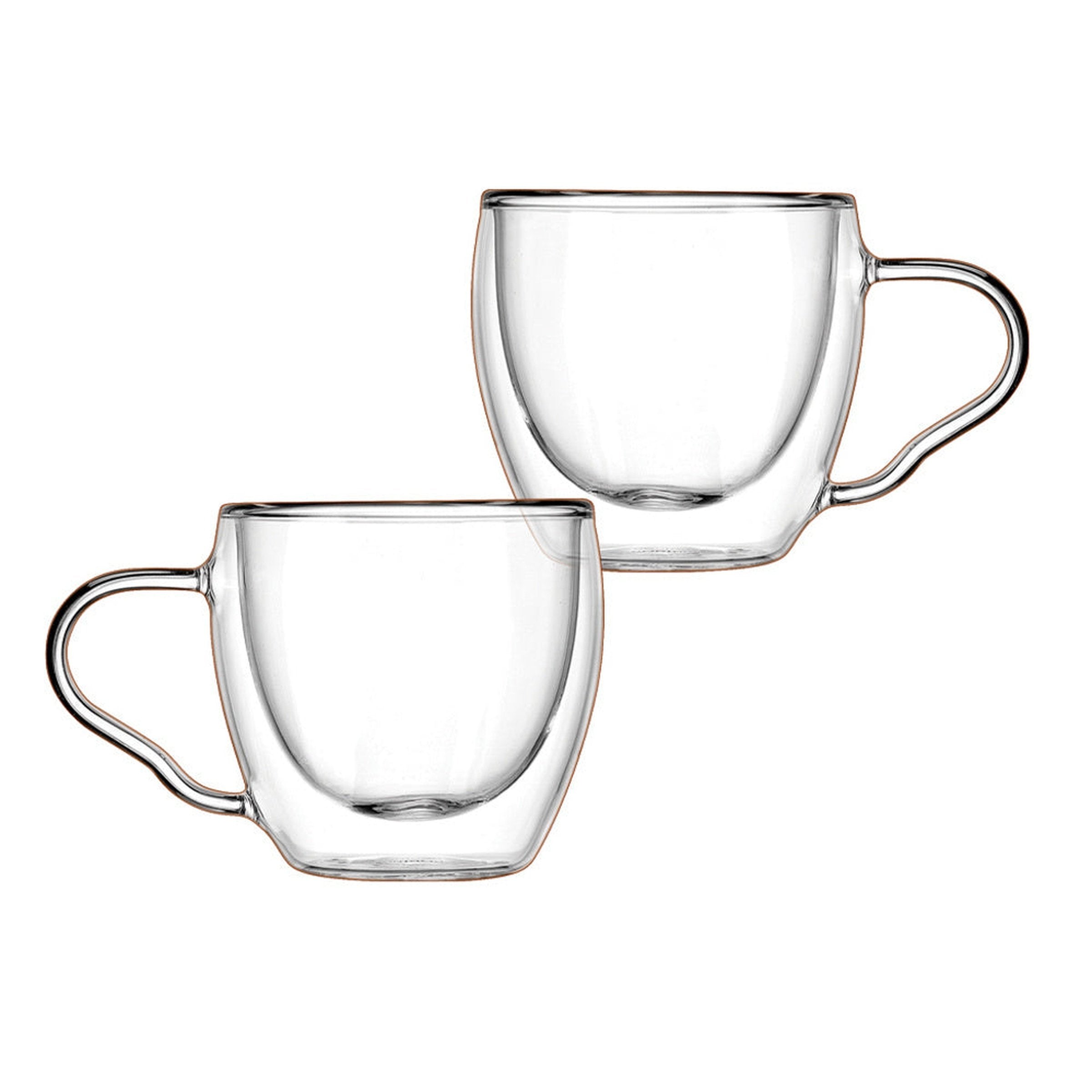 Godinger Silver Art Co Espresso Double Walled Cup 15 oz Set