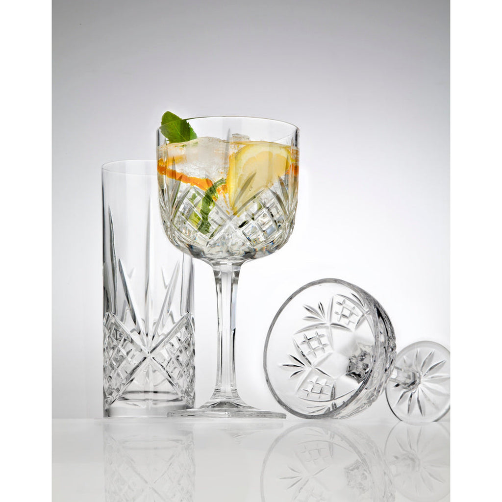Dublin Crystal Gin Ballon Glass, Set of 4 godinger
