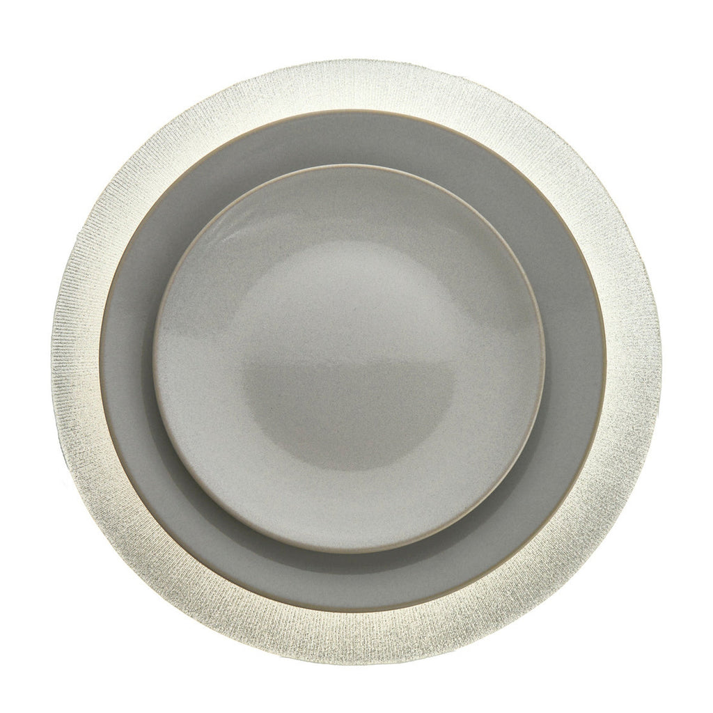 Ilaria Silver Charger Plate godinger