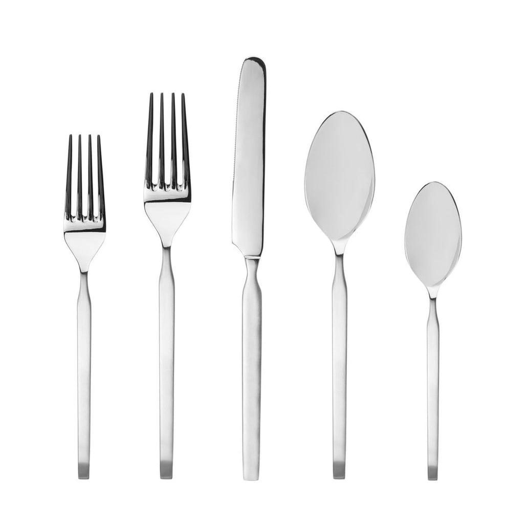 Ramp Mirrored 18/0 Stainless Steel 20 Piece Flatware Set, Service For 4 godinger